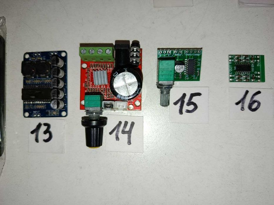 Аудио модули,  усилители звука (УНЧ)