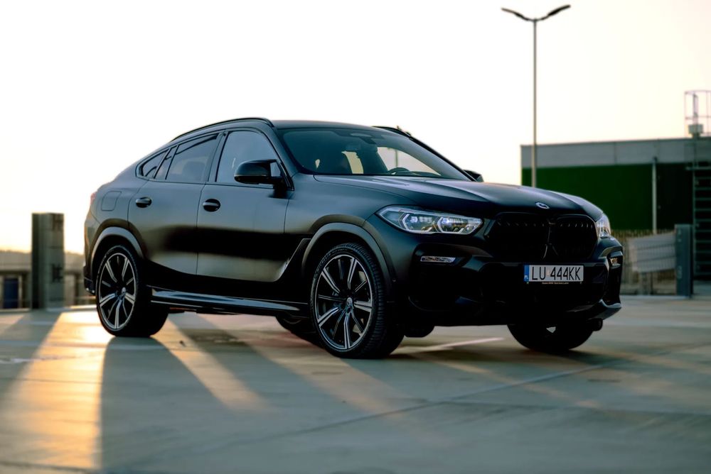 BMW X6M polski salon, pełna historia serwisowa, M SPORT