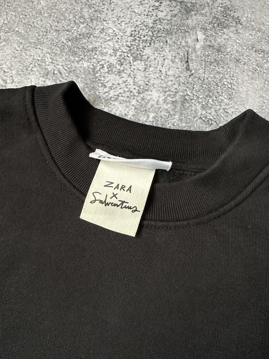 Чоловічий оверсайз світшот  zara x sahventunz