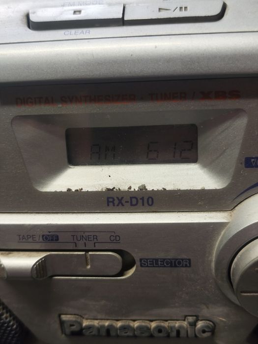 Panasonic rx d10 радиомагнитафаон, радио, магнитола