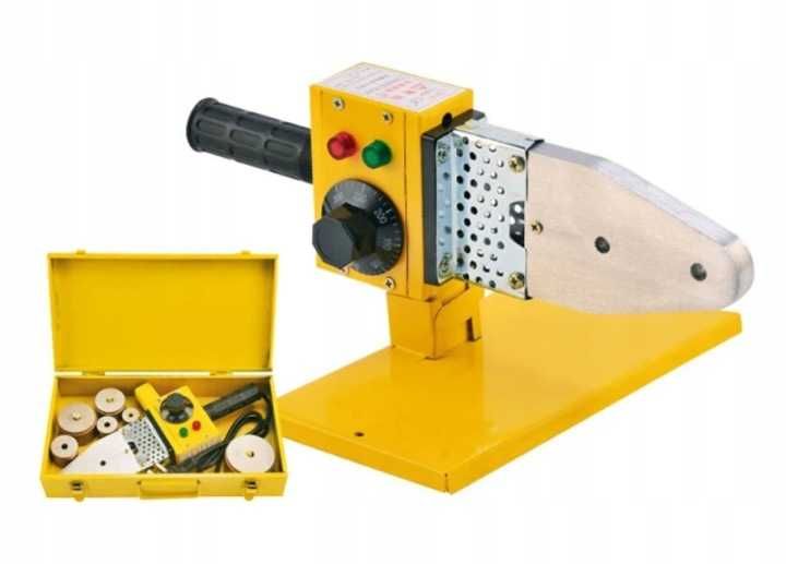Zgrzewarka do rur PCV PP 2200W zestaw 20-63mm regulacja 320°C walizka