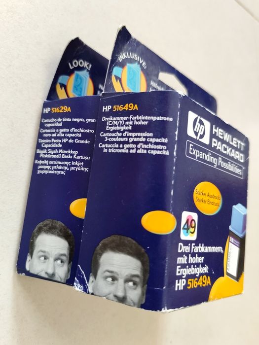 HP Ink Cartridges 51629A / 51649A (New)64751232111490122