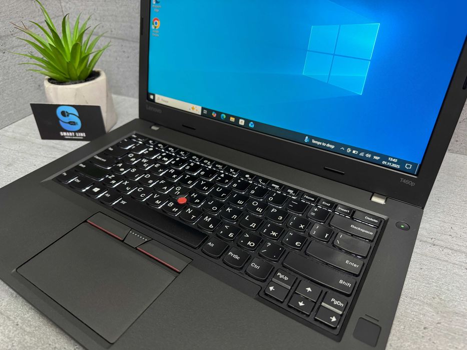 Стильний ноутбук Lenovo T460p/i5-6440HQ/256gb ssd/8gb ddr4