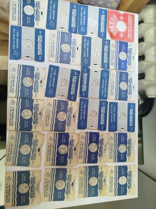 Stereoskopy VIEW-MASTER 13 sztuk + 144 Dyski - Kolekcjonerski