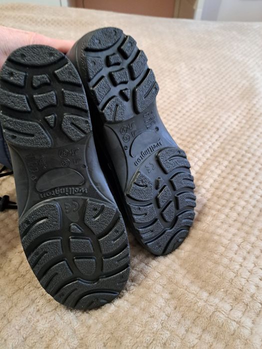 Kalosze damskie/dziewczęce zimowe ocieplane 210 SNOW 1 granatowe nowe