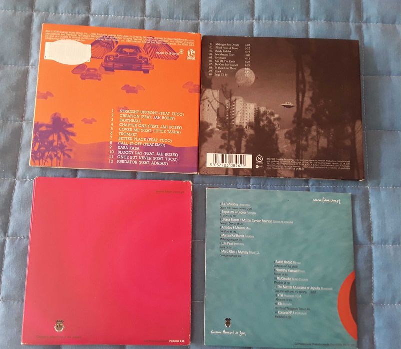 3 cd's originais , Brigada Victor Jara, Djosos Krost...