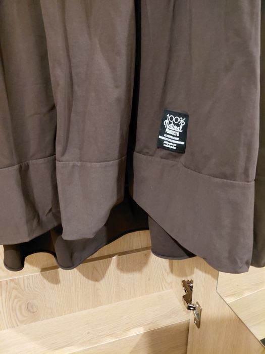 Sukienka lato bawełna 46 48 50 czekoladowa