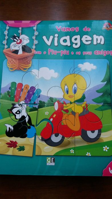 Livro Puzzles -Piu-piu