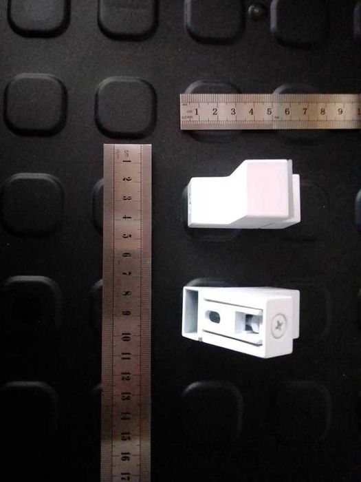 2x Suporte de prateleira vidro