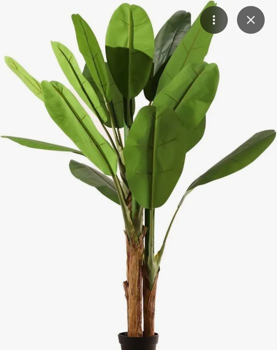 Bananeiras lindissimas artificiais para decorações