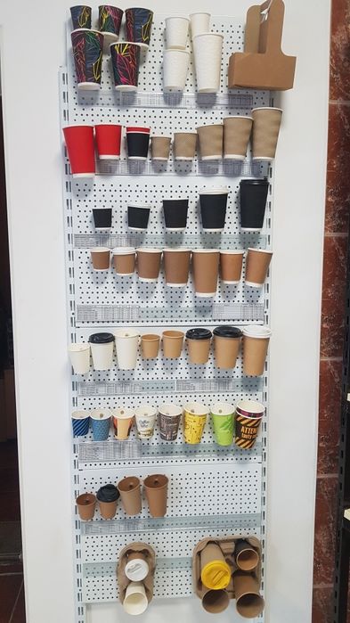 Одноразовий одно- двошаровий паперовий пластиковий стакан кришка