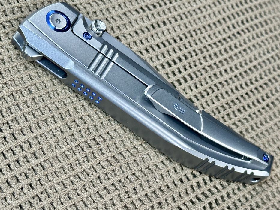 Ніж WE KNIFE Ezinta Titanium Integral M390 WE22041-2