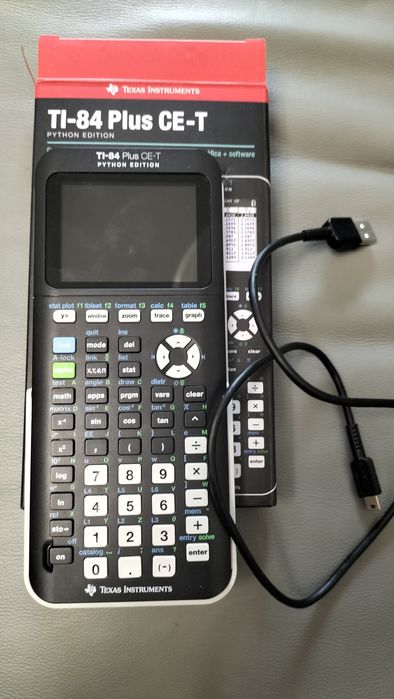 Máquina gráfica Texas TI-84 plus  phyton edition