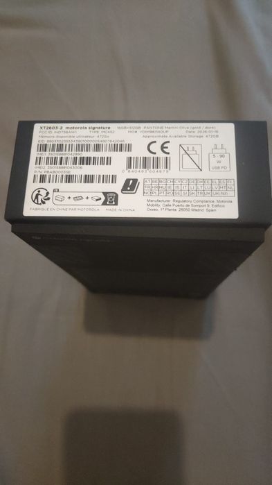 Motorola signature 512gb