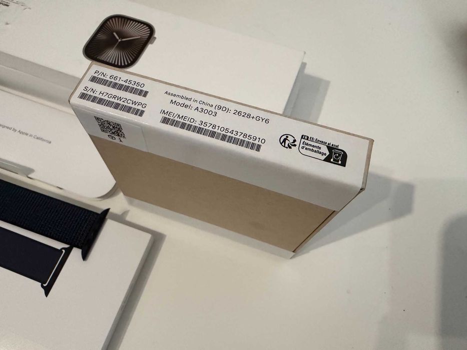 Apple Watch Series 10 (46mm)  Titanium - Naturalny Tytan   NOWY