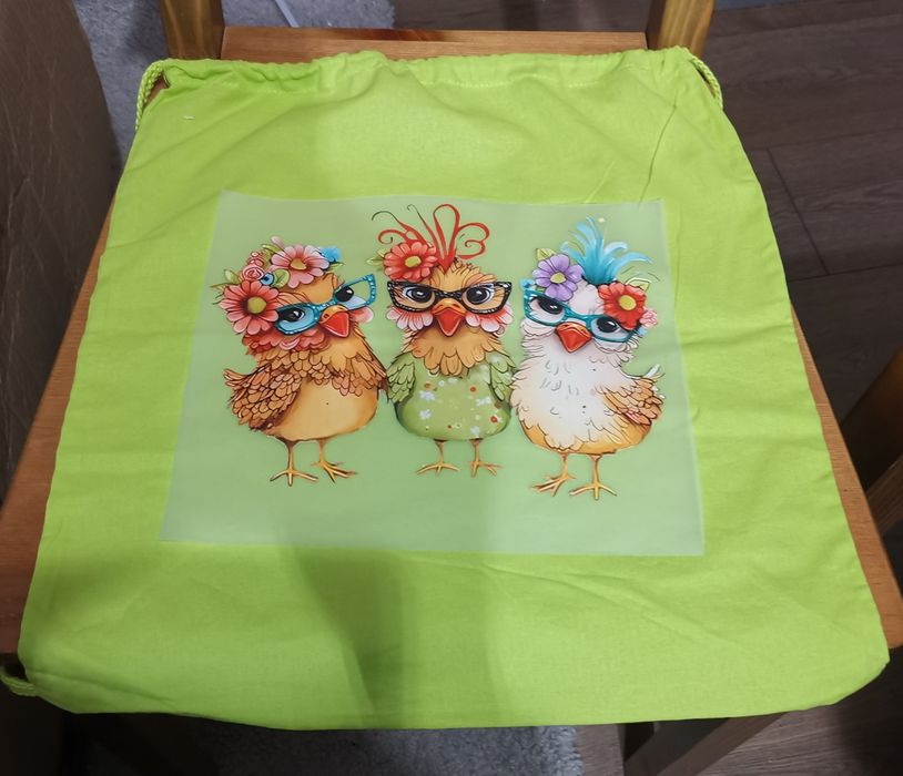 Worek, plecak, worko-plecak, kura, pies, kot, jednorożec ...