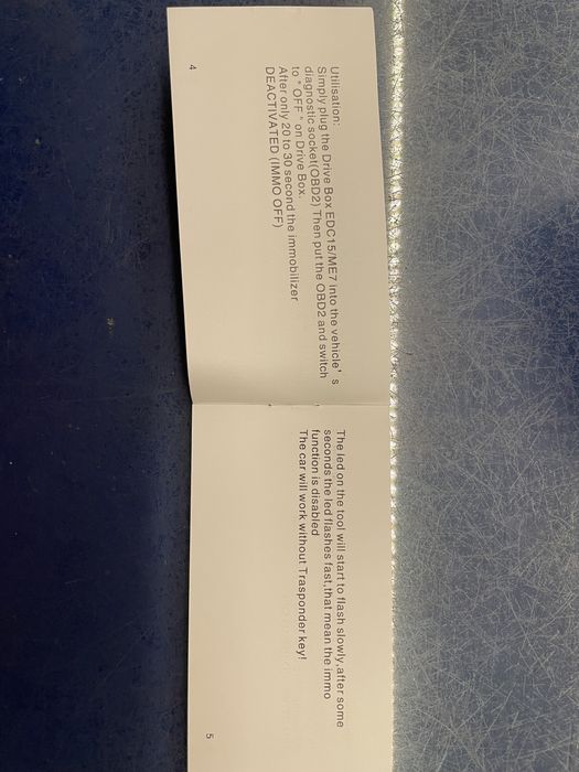 Vag drive box edc15/me7 obd2 immo ativador desactivator