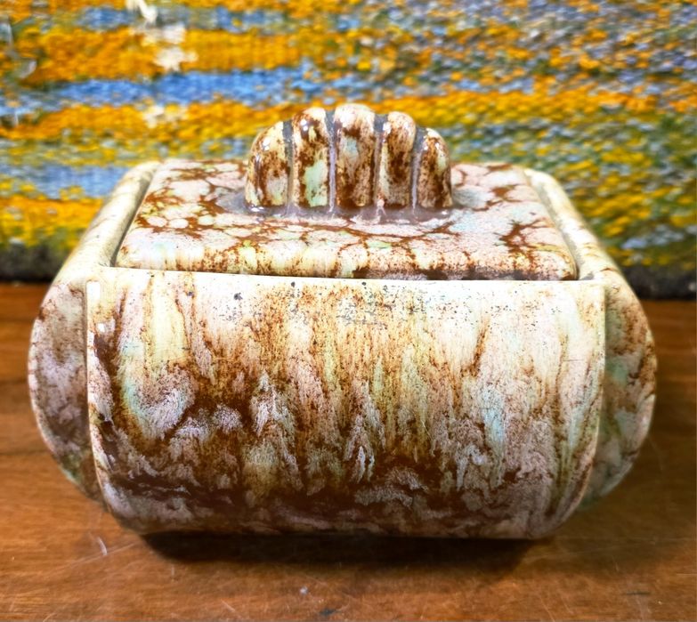 Puzderko ceramiczne - Art Deco, Jasba