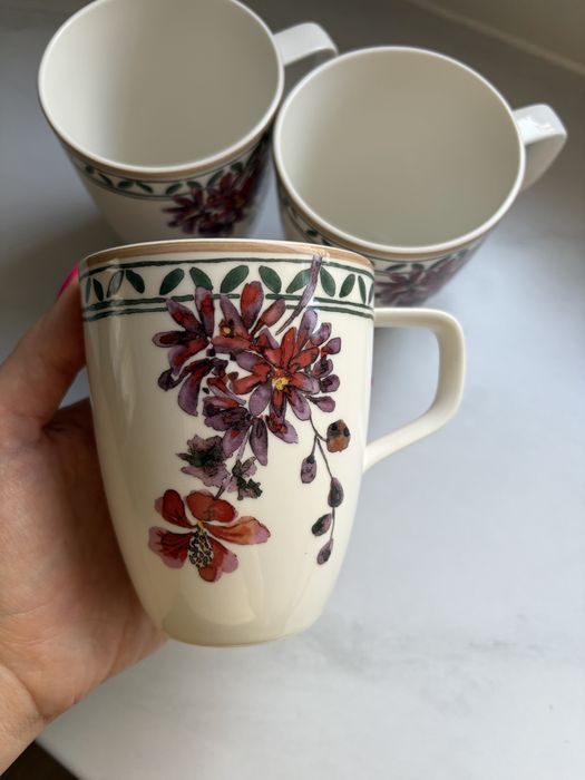 Kubki Artesano Provencal Verdure 3 sztuki