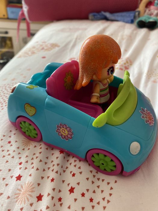 Carro + boneca piny pon