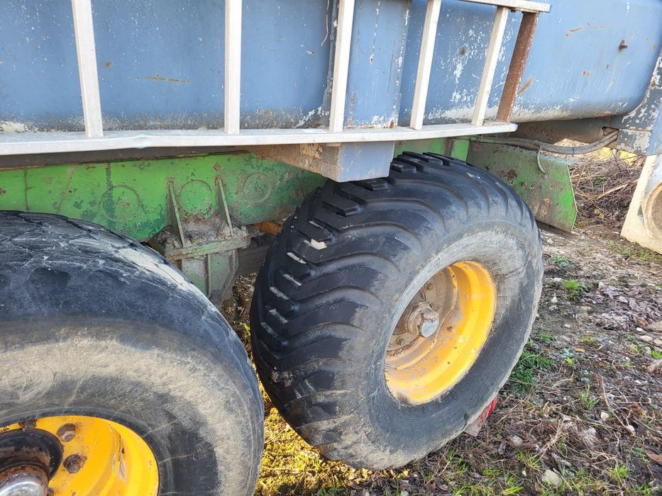 Przgczepa Tandem Rolnicza wywrotka budowlana 19m3