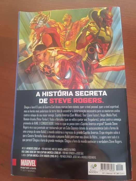 Banda desenhada - Comic Vingadores