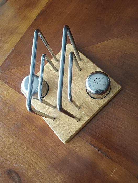 Suporte p/ guardanapos/sal/pimenta