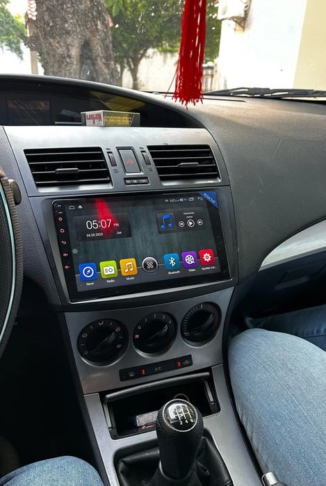 Rádio Android 14 com GPS Mazda 6 (Artigo novo)