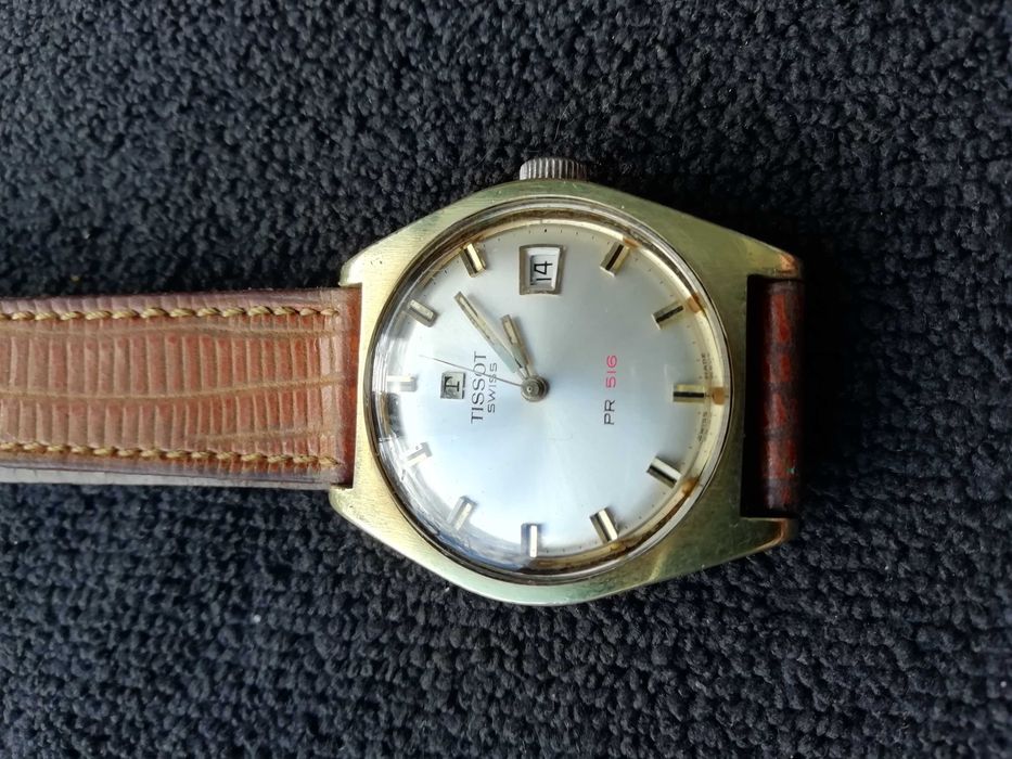 TISSOT PR 516 Relógio de pulso mecânico em ouro