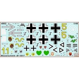 Zvezda 4802 model 1:48 samolot BF-109 F2/F4
