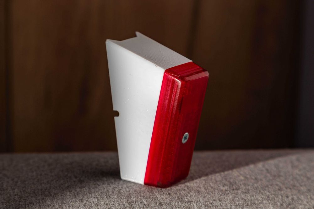 Lampka rowerowa łezka Romet tylna retro PRL vintage Jubilat Wigry PRL