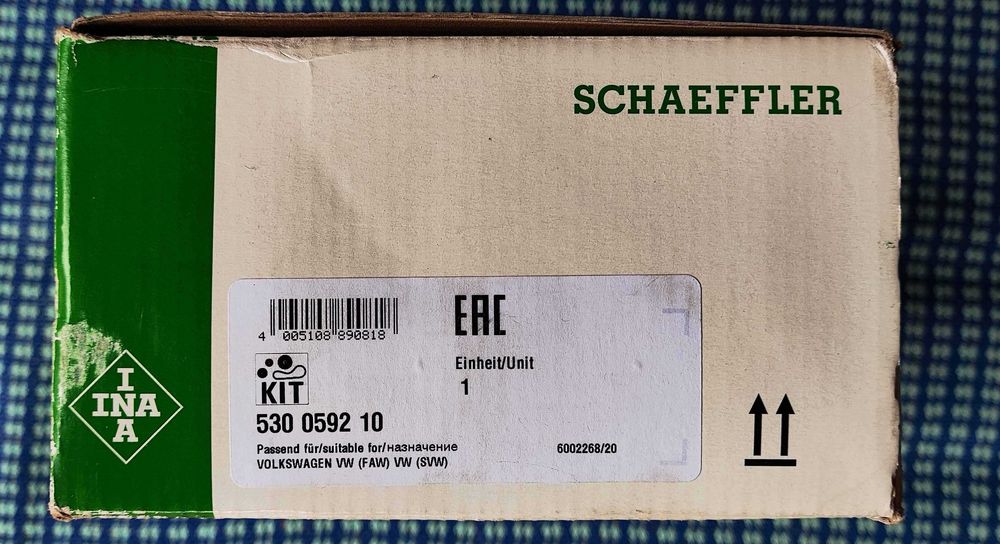 КОМПЛЕКТ ГРМ INA - 530059210 TSI vw