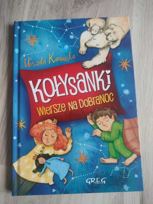 Książka Kołysanki, wiersze na dobranoc