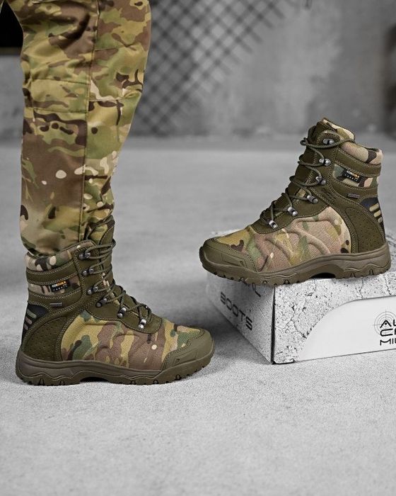 Тактические берцы ALPINE CROWN MILITARY PHANTOM Multicam