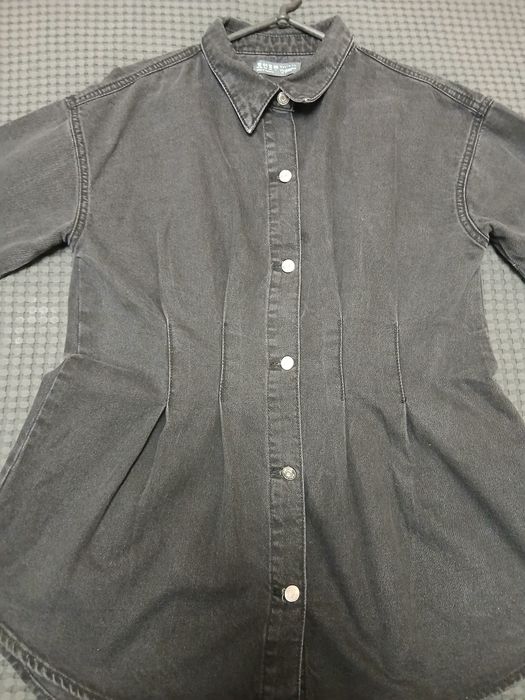 Рубашки джинсові