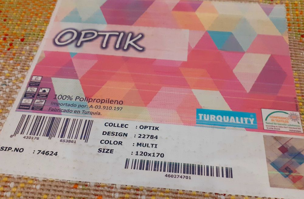 Dois tapetes MOMA novos 60x120 cm