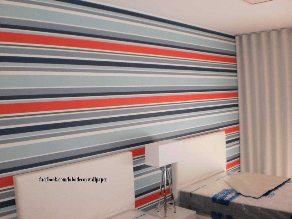 Aplicação de Papel de Parede; Pintura; Obras e Remodelações.
