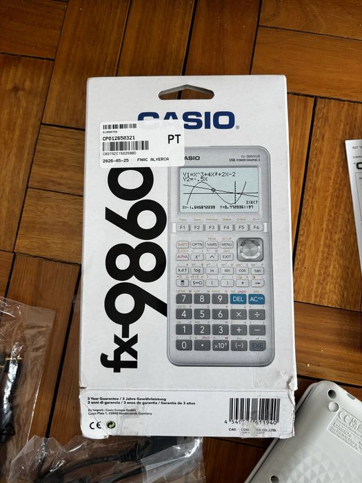 calculadora grafica CASIO FX 9860G|||