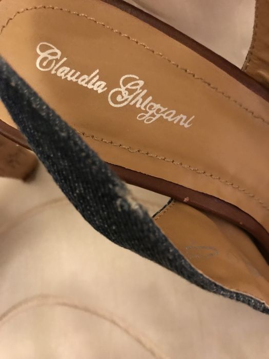 Buty jeansowe  Claudia Ghlzzani r. 38
