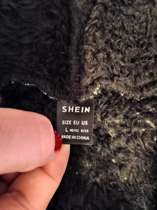 futerko bluza dłuższa shein 40/42