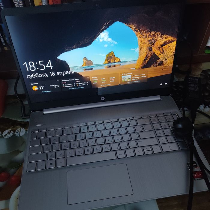 hp laptop 15s / Ryzen 5-5500U, WD ssd 512GB, 16gb memory, FHD екран