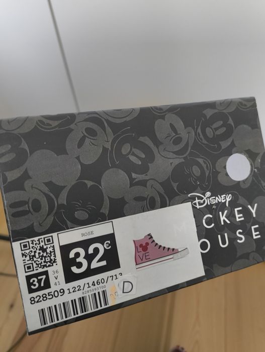 Sapatilhas Novas Mickey Mouse - Coleção Exclusiva Disney