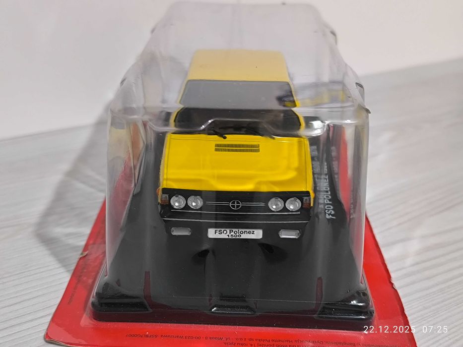 Samochody PRL 1:24 Hachette - Polonez 1500 Rok 1978