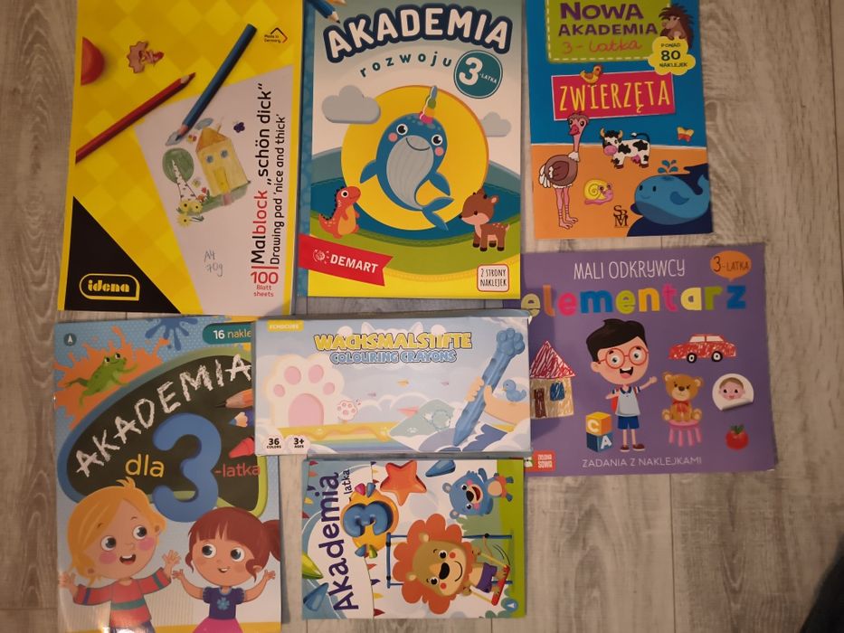 Zestaw do nauki i zabawy dla dziecka 3+