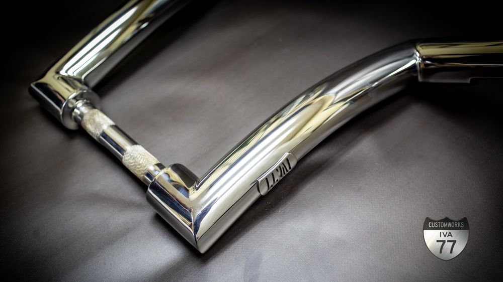 Harley-Davidson Fat Boy custom handlebar