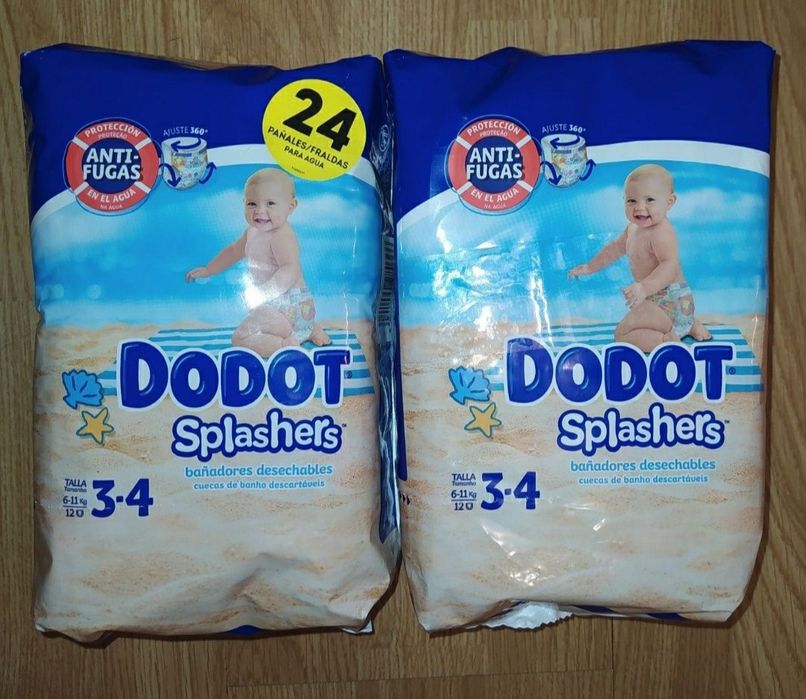 Памперсы для плавания,для купания Dodot 3-4