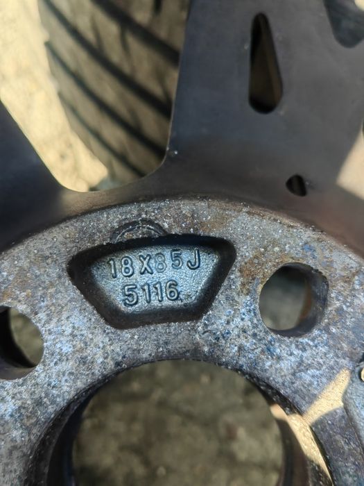 Jantes 18 BMW 5*120 estilo CS pneus praticamente novos