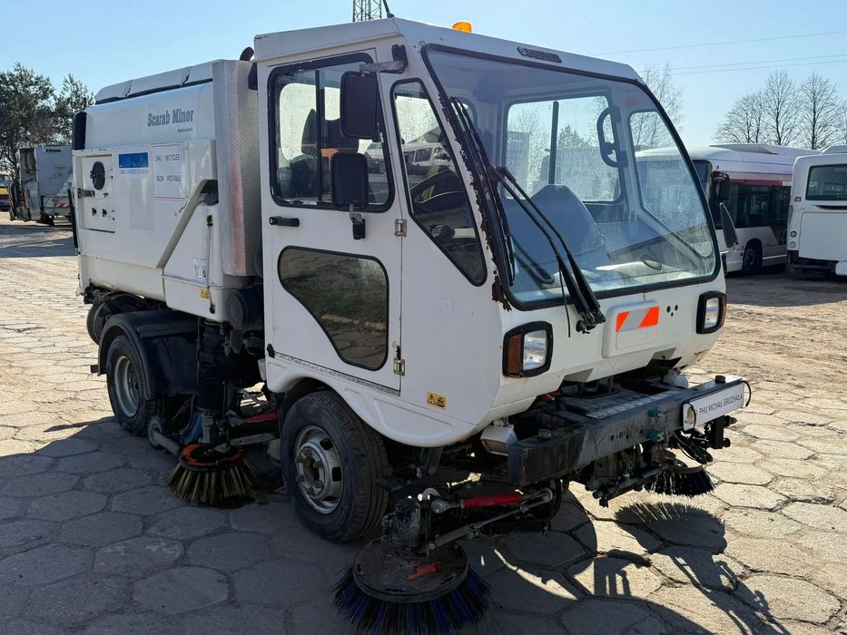 Scarab Minor  Zamiatarka Karcher Sprowadzony FILM