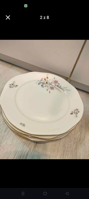 Fajna porcelana z PRL-u zestaw