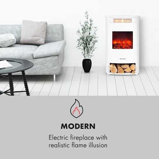 Kominek elektryczny PREZNET piec dom kocioł budowa DOM kalaryfer